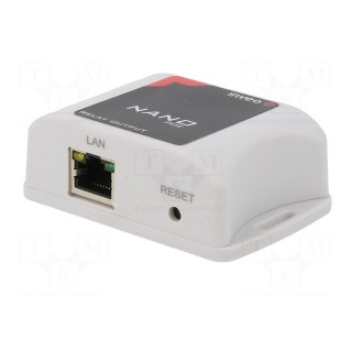 LAN relay | Number of ports: 1 | 12÷24VDC | screw type | LAN | IP30