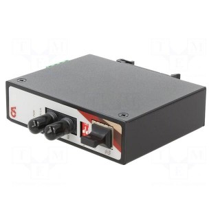 Media converter | GIGA ETHERNET/multi-mode fiber | 12÷48VDC | 2.2W