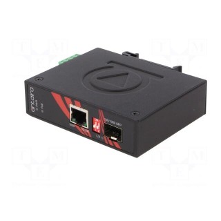 Industrial module: media converter | GIGA ETHERNET/SFP fiber