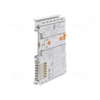 Power measurement terminal | for DIN rail mounting | IP20 | IN: 6