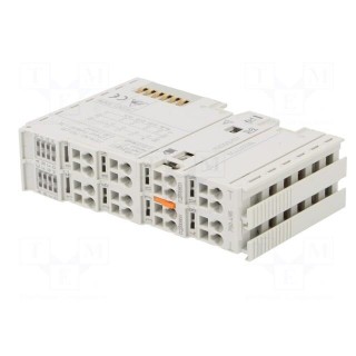 Power measurement terminal | for DIN rail mounting | IP20 | IN: 7