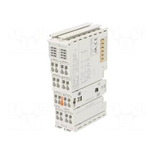 Power measurement terminal | for DIN rail mounting | IP20 | IN: 7
