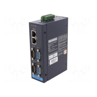 Serial device server | Number of ports: 6 | 12÷48VDC | RJ45 x2 | EKI