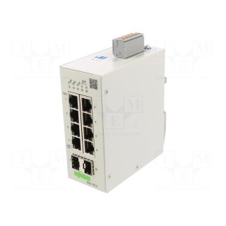 Switch Ethernet | managed | Number of ports: 10 | 24÷48VDC | RJ45,SFP