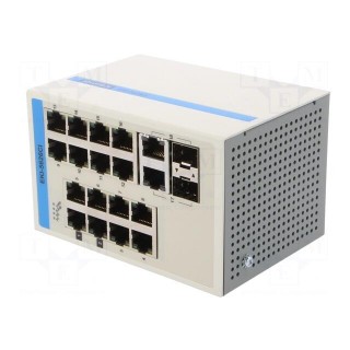 Switch Ethernet | managed | Number of ports: 18 | 12÷48VDC | RJ45