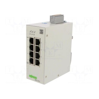 Switch Ethernet | managed | Number of ports: 8 | 24÷48VDC | RJ45 | IP30