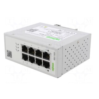 Switch Ethernet | managed | Number of ports: 8 | 9÷48VDC | RJ45 | 5.8W