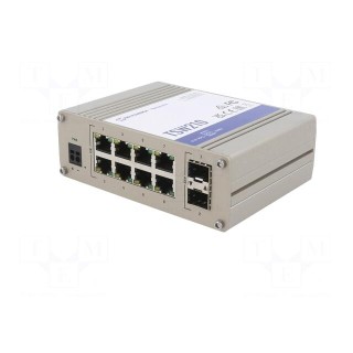 Switch Ethernet | unmanaged | Number of ports: 10 | 7÷57VDC | IP20