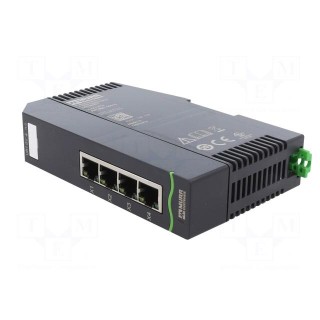 Switch Ethernet | unmanaged | Number of ports: 4 | 9.5÷31.5VDC | RJ45
