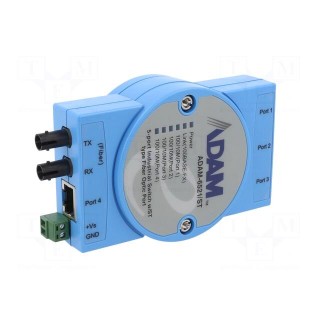 Switch Ethernet | unmanaged | Number of ports: 5 | 10÷30VDC | RJ45,SC