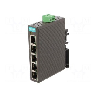 Switch Ethernet | unmanaged | Number of ports: 5 | 12÷48VDC | RJ45