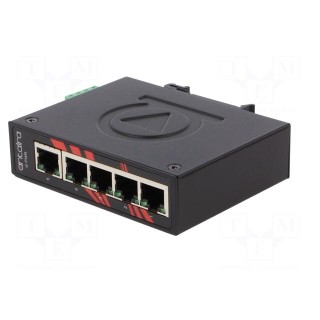 Industrial module: switch Ethernet | unmanaged | 12÷48VDC | RJ45