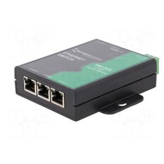 Industrial module: switch Ethernet | unmanaged | 5÷30VDC | RJ45