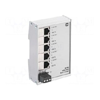 Switch Ethernet | unmanaged | Number of ports: 5 | 9÷60VDC | RJ45