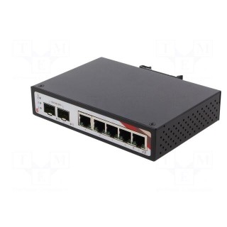 Switch Ethernet | unmanaged | Number of ports: 7 | 12÷48VDC | 7W | IP30