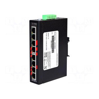 Industrial module: switch Ethernet | unmanaged | 12÷48VDC | RJ45 | 5W