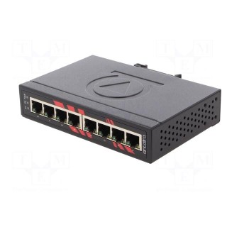 Industrial module: switch Ethernet | unmanaged | 12÷48VDC | RJ45 | 5W