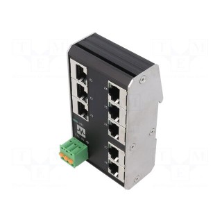 Switch Ethernet | unmanaged | Number of ports: 8 | 9÷36VDC | RJ45