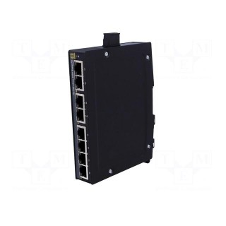 Industrial module: switch Ethernet | unmanaged | 9÷60VDC | RJ45