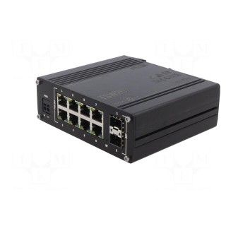 Switch PoE Ethernet | managed | Number of ports: 10 | 7÷57VDC | IP30