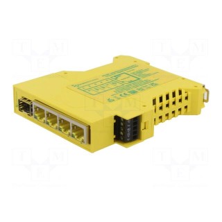 Switch PoE Ethernet | unmanaged | Number of ports: 4 | 44÷57VDC