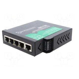 Switch Ethernet | unmanaged | Number of ports: 5 | 44÷57VDC | RJ45