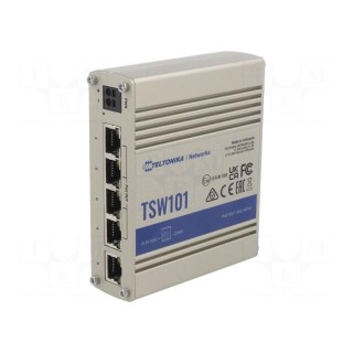 Switch PoE Ethernet | unmanaged | Number of ports: 5 | 9÷30VDC | RJ45