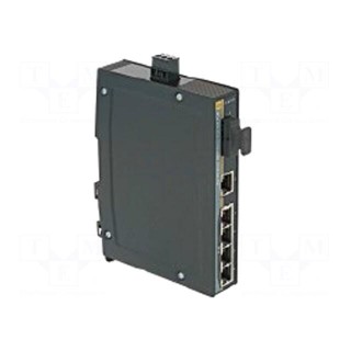 Switch PoE Ethernet | unmanaged | Number of ports: 5 | 9÷60VDC | IP30