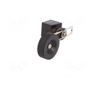 Driving head | adjustable lever R 54-97mm, rubber rollerØ40mm