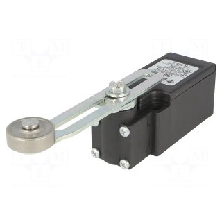 Limit switch | adjustable lever, roller,steel roller Ø20mm