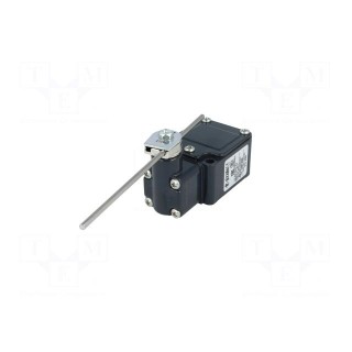 Limit switch | adjustable plunger, length R 19-116mm | NO + NC