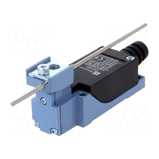 Limit switch | adjustable plunger, length R 30-118mm | NO + NC