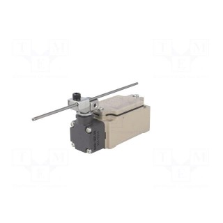 Limit switch | adjustable plunger, max length 145mm | NO + NC