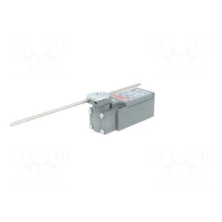 Limit switch | adjustable plunger, max length 177,5mm | NO + NC