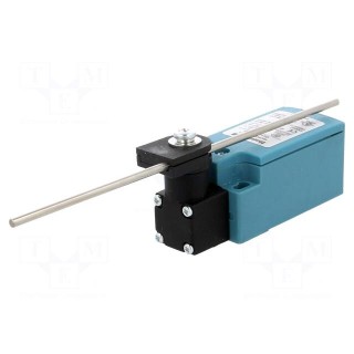 Limit switch | adjustable plunger | NO + NC | 10A | max.300VAC