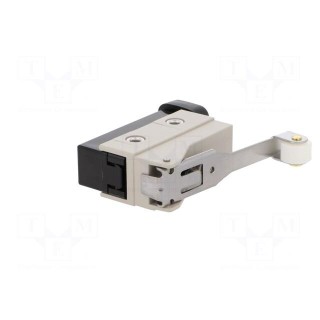 Limit switch | angled lever with roller | SPDT | 10A | max.250VAC