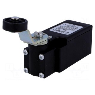 Limit switch | angled lever with roller,plastic roller Ø20mm