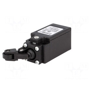 Limit switch | angled lever with roller,rubber seal | NO + NC