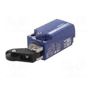 Limit switch | lever R 29mm, plastic roller Ø22mm | NO + NC | 10A