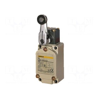 Limit switch | lever R 38mm, metal roller Ø17,5mm | DPDB | 10A