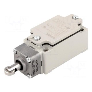 Limit switch | metal roller Ø12,7mm | NO + NC | 10A | max.400VAC