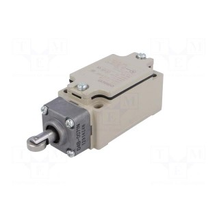 Limit switch | metal roller Ø12,7mm | NO + NC | 10A | max.400VAC