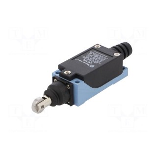 Limit switch | metal roller Ø12,7mm | NO + NC | 5A | max.250VAC | IP65