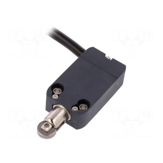 Limit switch | metal roller Ø12mm | NO + NC | 10A | max.250VAC | IP67