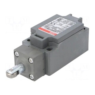 Limit switch | metal roller Ø12mm | NO + NC | 10A | max.400VAC | IP65