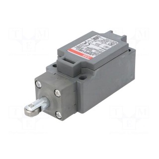 Limit switch | metal roller Ø12mm | NO + NC | 10A | max.400VAC | IP65