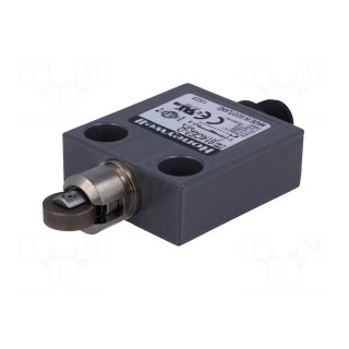 Limit switch | oblong metal roller Ø12,4mm | SPDT | 3A | max.250VAC