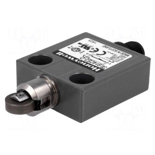 Limit switch | oblong metal roller Ø12,4mm | SPDT | 3A | max.250VAC
