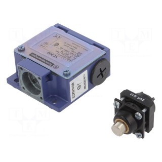 Limit switch | pin plunger Ø10mm | NO + NC | 10A | max.250VAC | M20