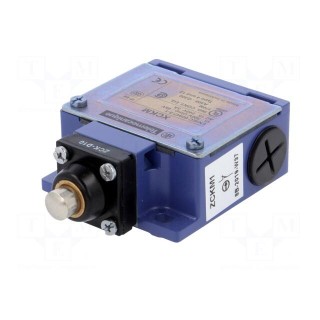 Limit switch | pin plunger Ø10mm | NO + NC | 10A | max.250VAC | PG11